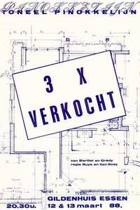 Affiche: 1988 - Drie maal verkocht